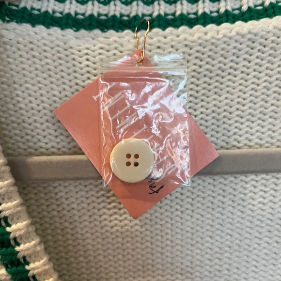 *ONE OF A KIND *NWT Woodstock Rhinestone Green Varsity Cardigan Size L *CUSTOM* - Picture 8 of 12